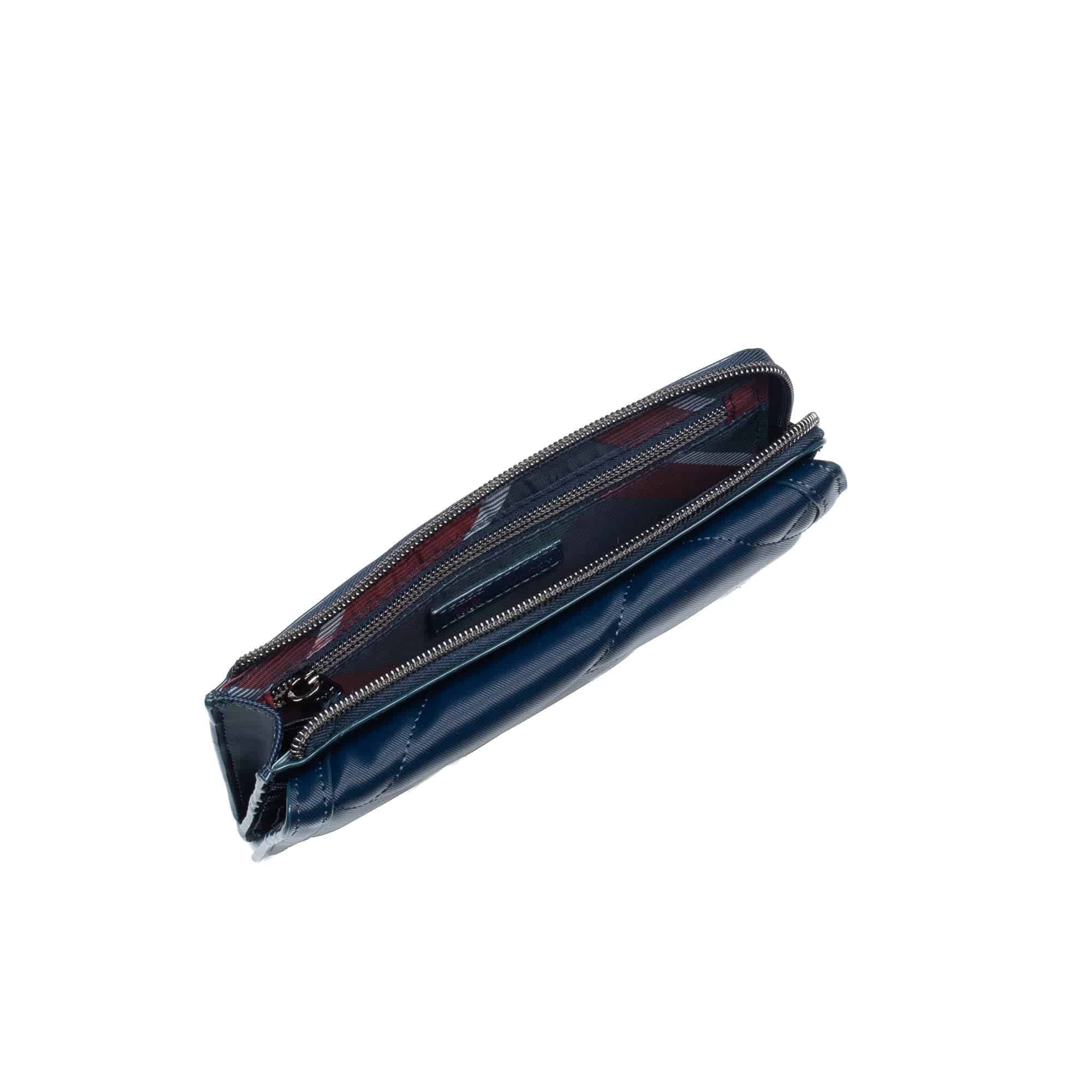 Surrey Satin Luxe VL RFID Wallet - INDIGO - SurreySatin_IndigoSatinVL_04